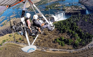 microlight flights Vic Falls, Zimbabwe